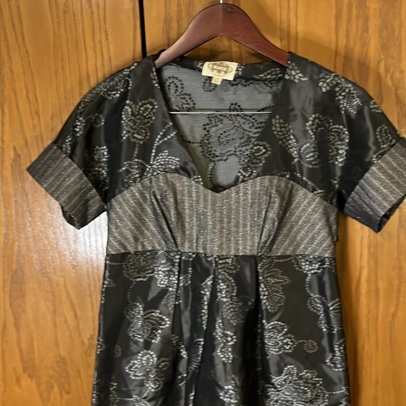 Nave by Anthropologie Metallic Mini Dress - Picture 3 of 8
